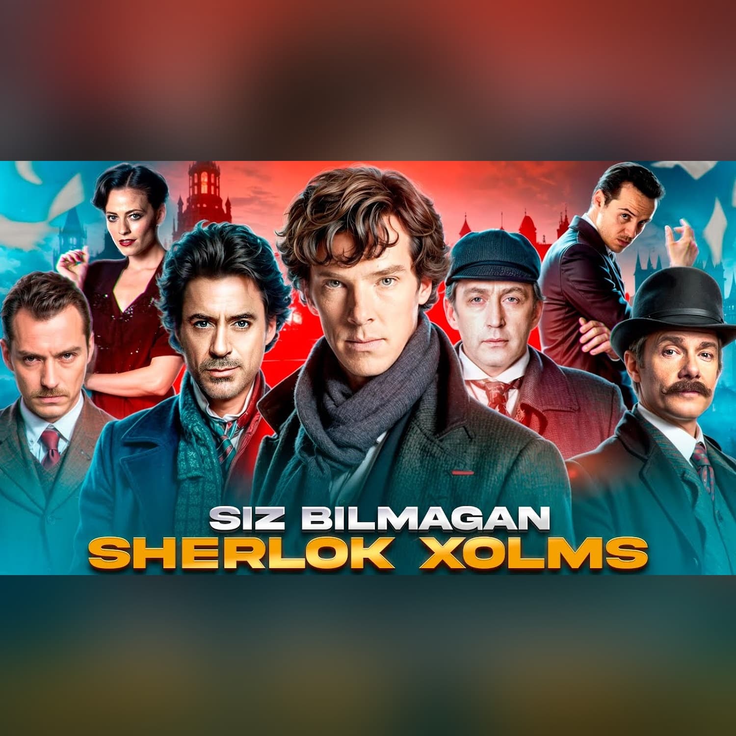 Sherlok Xolms - barcha davrlarning eng zo‘r detektivi @SUSAMBILolami