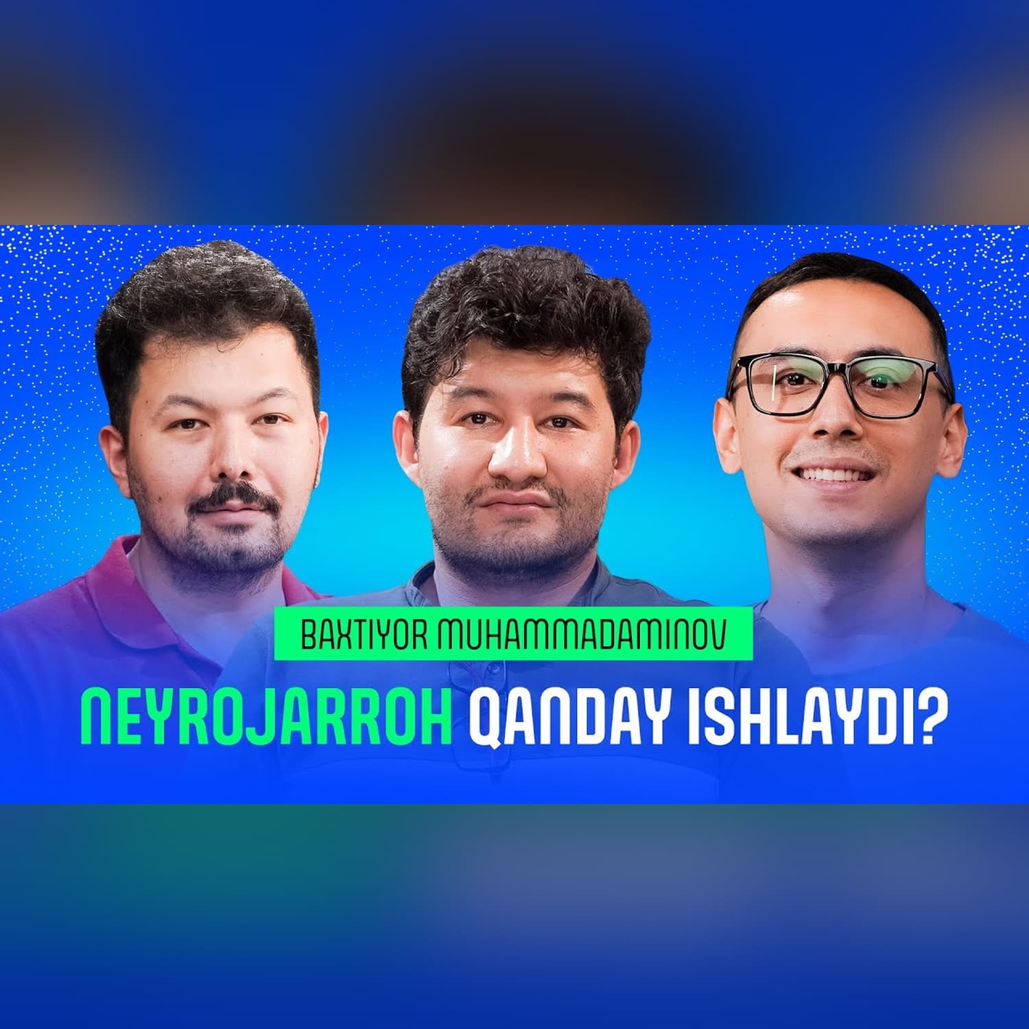 "TEZ ORADA ROBOTGA AYLANAMIZ", — neyrojarroh Baxtiyor Muhammadaminov