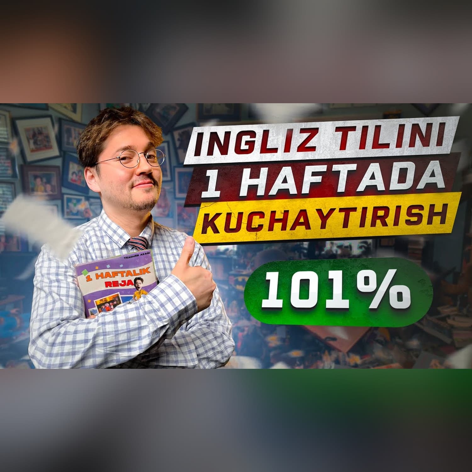 1 HAFTALIK REJA | ingliz tilini qisqa vaqt ichida o'rganish