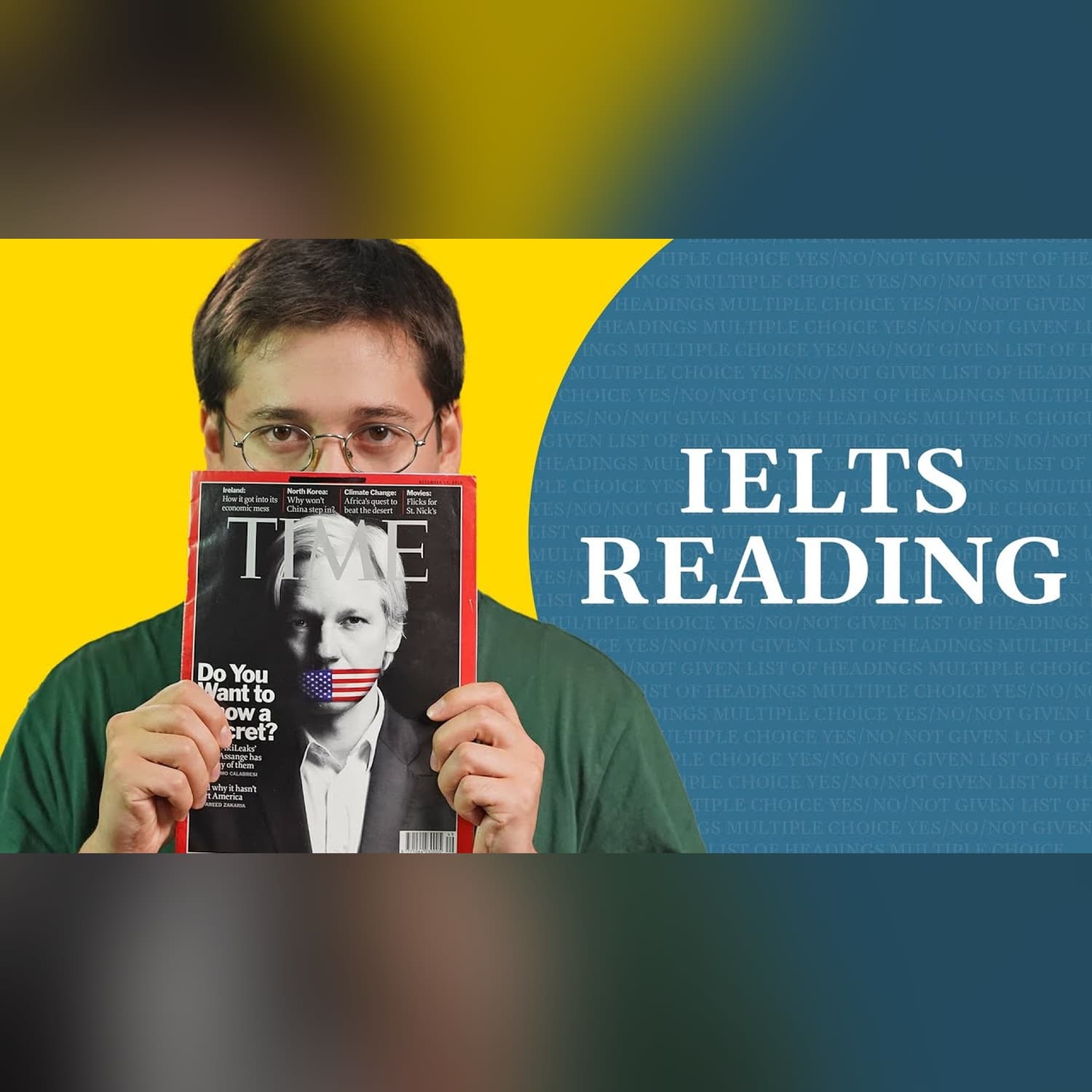 IELTS READING qanday bajaraman