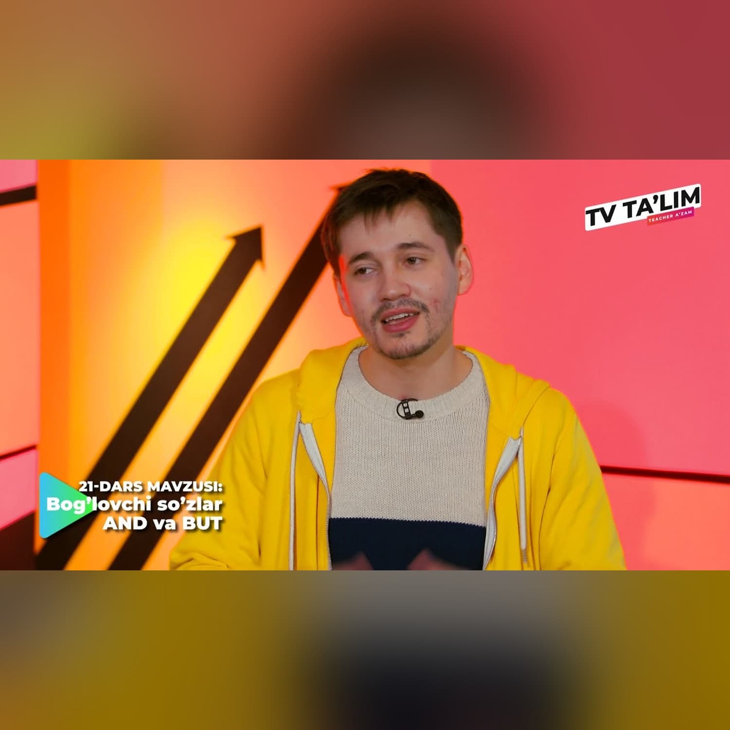 TV TA'LIM. 21-SON. BOG'LOVCHI SO'ZLAR "AND" "BUT". INGLIZ TILI.