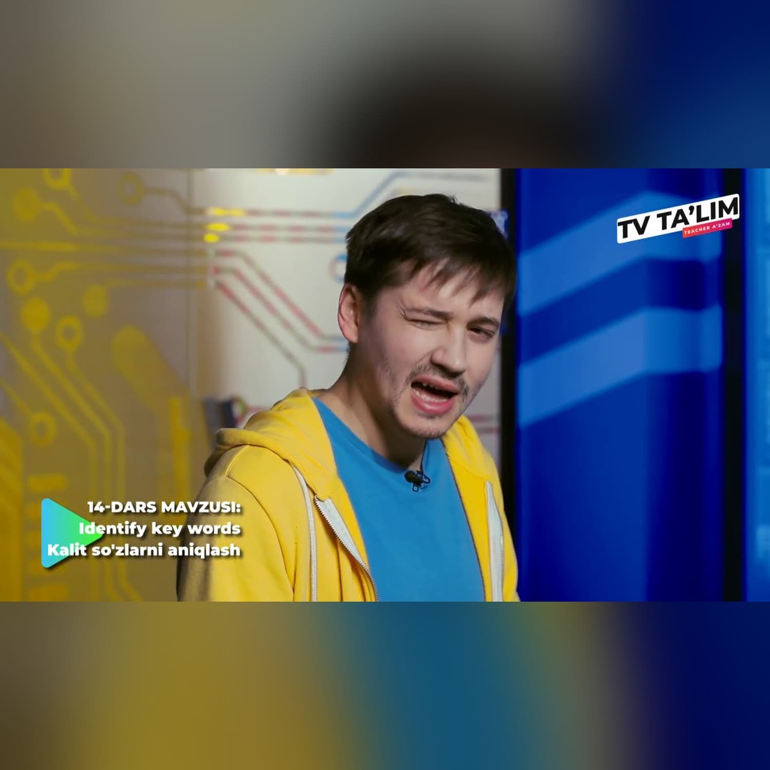 TV TA'LIM. 14-SON. KALIT SO'ZLARNI ANIQLASH. INGLIZ TILI.