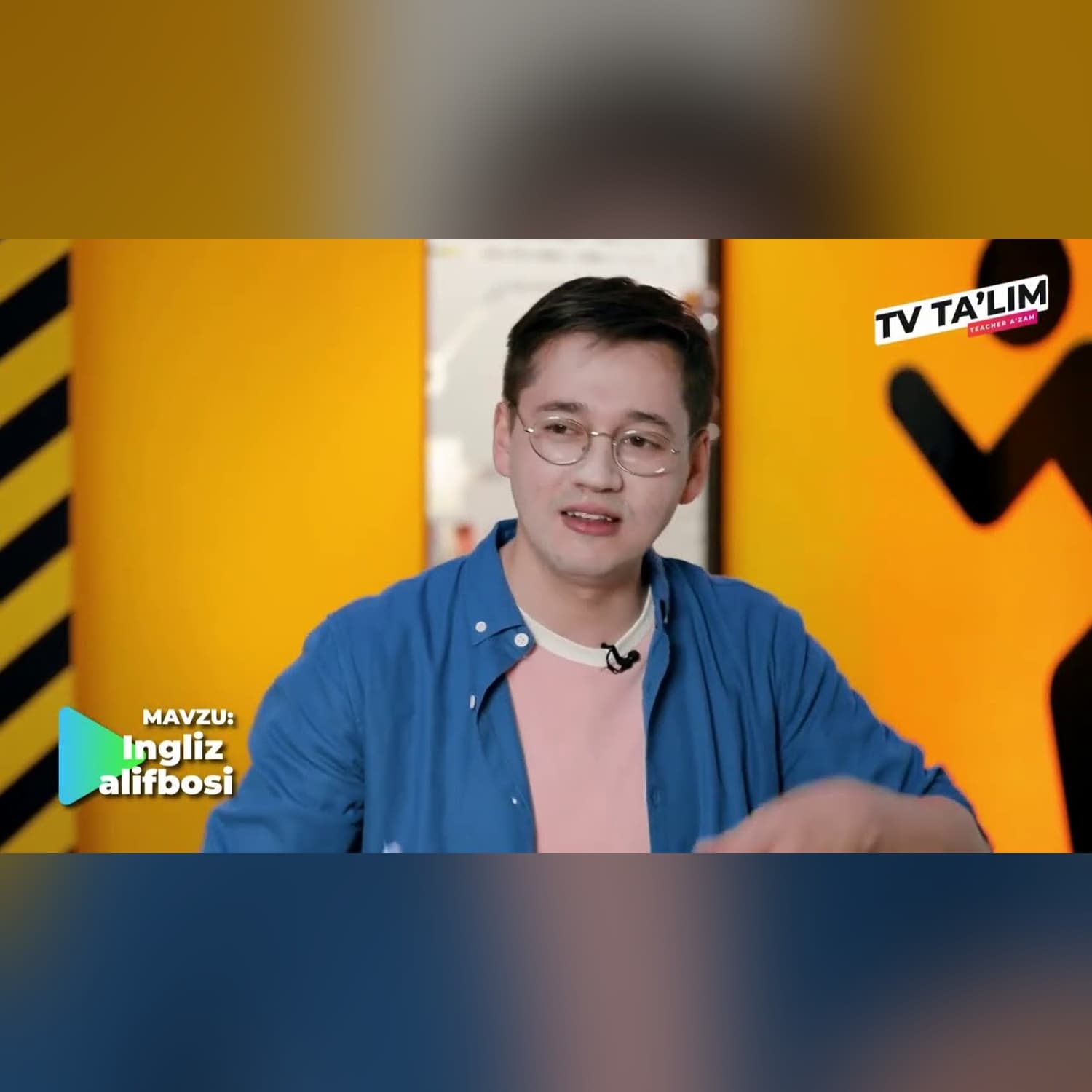 TV TA'LIM. #4 SON. INGLIZ ALIFBOSI. TEACHER AZAM