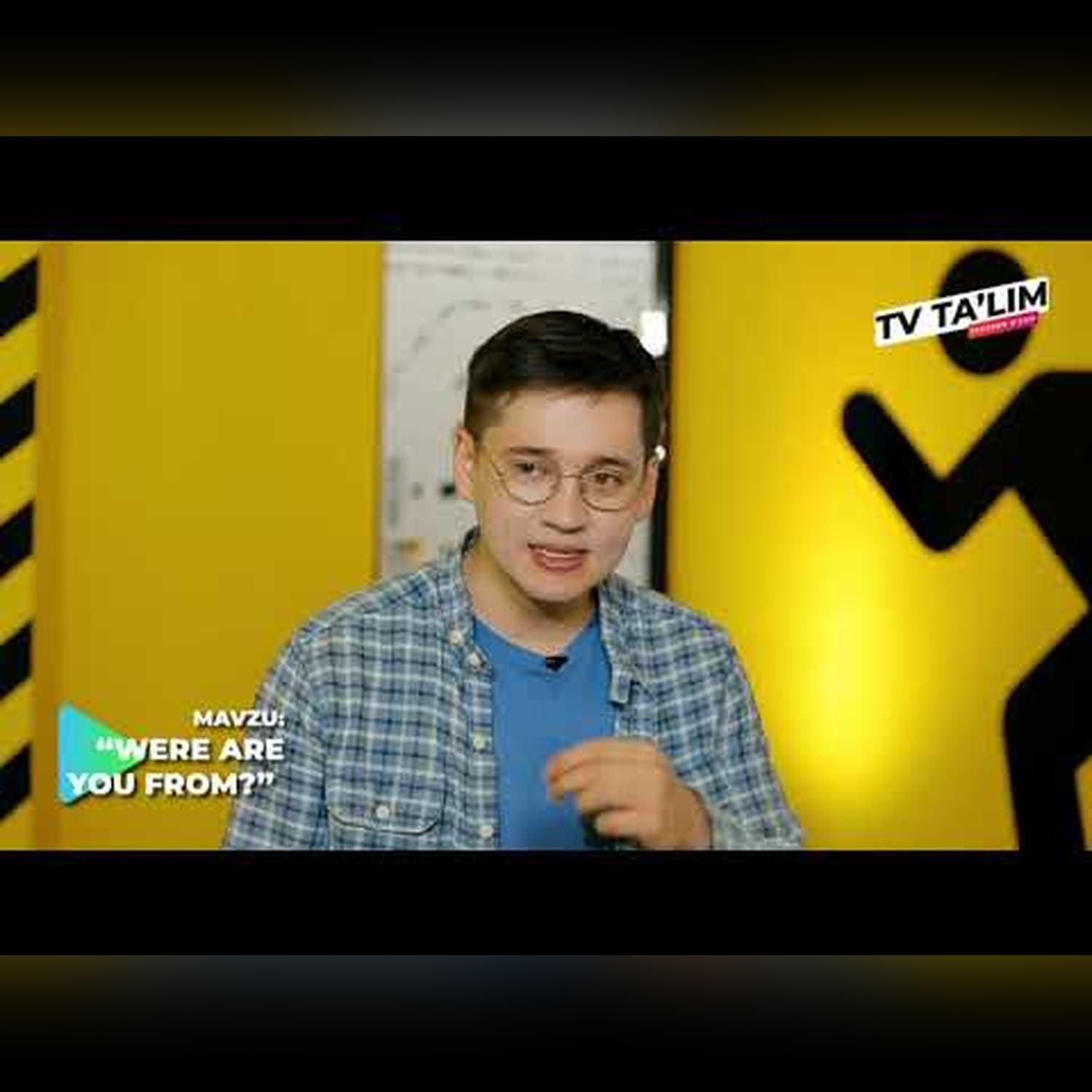TV TA'LIM. #3 SON. WHERE ARE YOU FROM? TEACHER AZAM