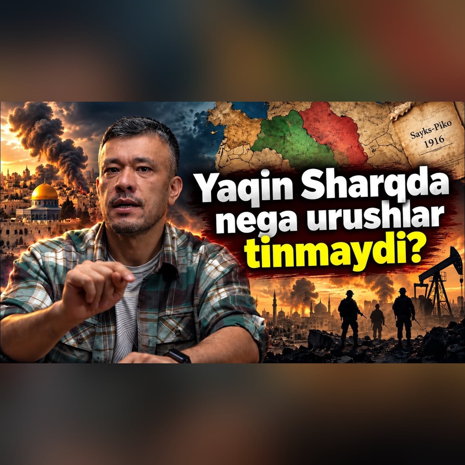 Bir asrlik mojaro: Yaqin Sharq nega tinchlik ko‘rmayapti? | TARIX RAKURSI | @Alimoff