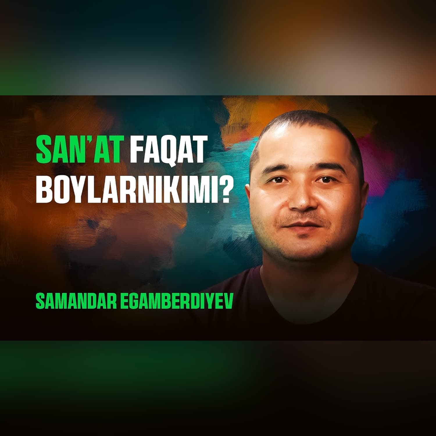 "Kino adabiyot emas, rassomning ishi"- Samandar Egamberdiyev  |  PLOSSLA